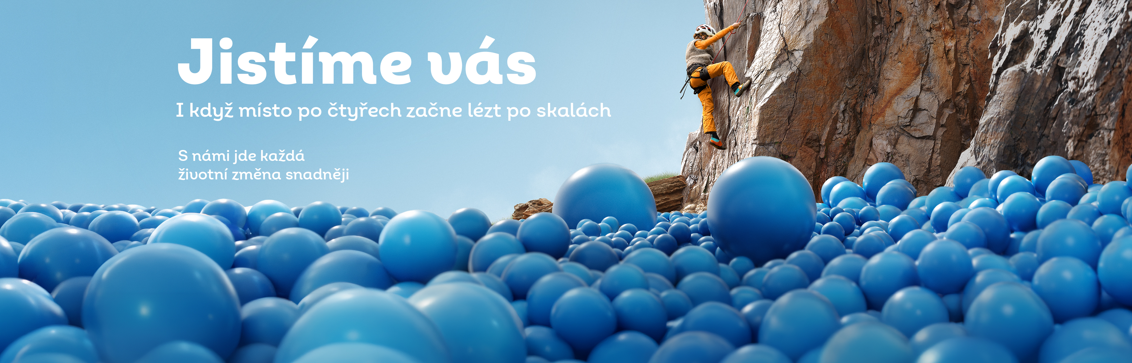 Banner marketingové kampaně pro desktop