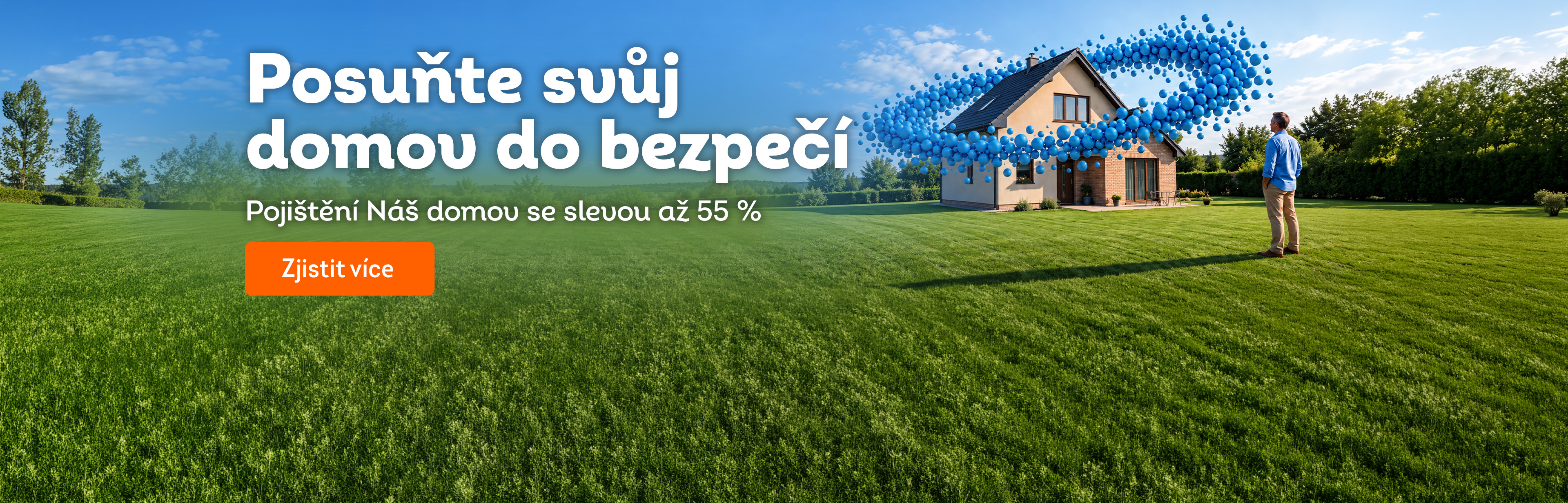 Banner marketingové kampaně pro desktop