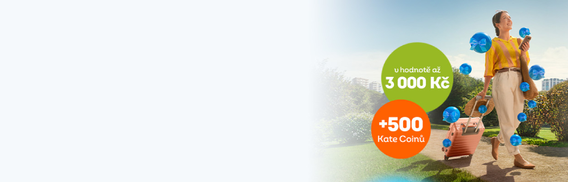 Banner marketingové akce ČSOB Plus Konto pro desktop