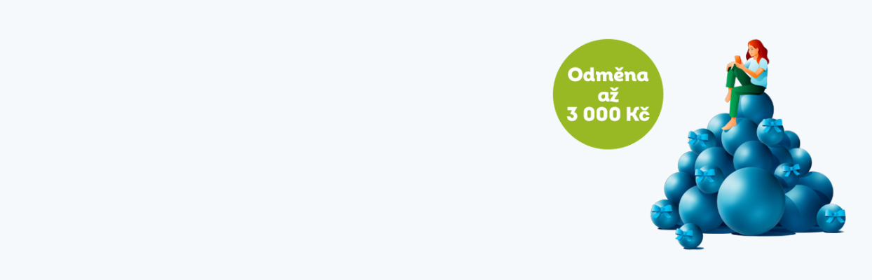 Banner marketingové akce ČSOB Plus Konto pro desktop