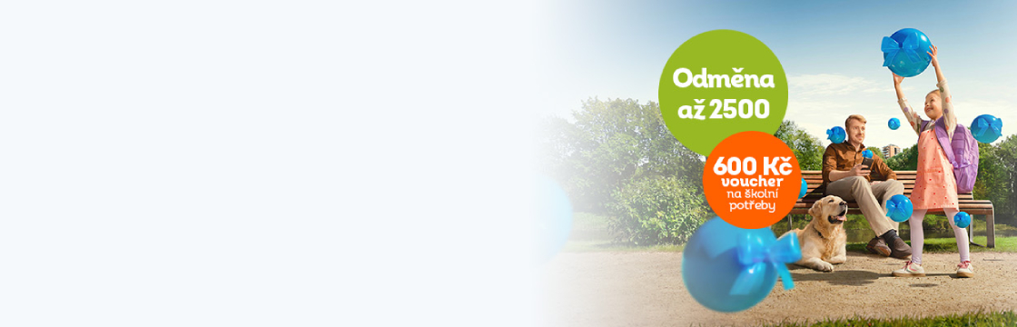 Banner marketingové akce ČSOB Plus Konto pro desktop