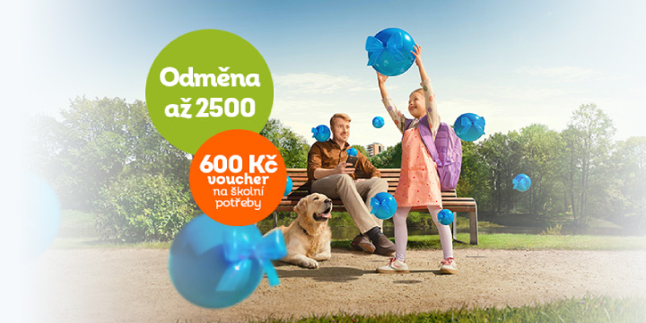Banner marketingové akce ČSOB Plus Konto pro mobilní zařízení